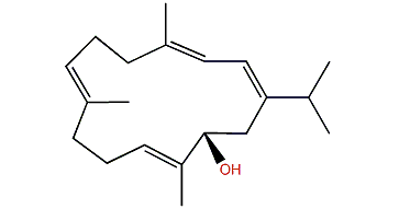 (1S)-Isoscarcophytol A